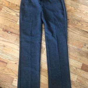 Gray slacks - size 0 petite.